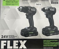 FLEX DRILL DRIVER AND IMPACT DRIVER KIT