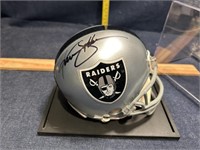Kenny Stabler signed Mini Helmet