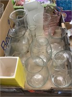Box of larger sized vases
