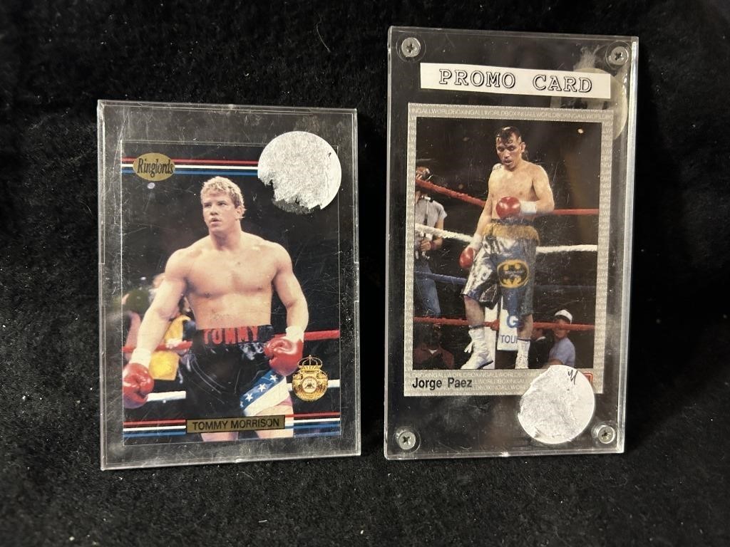 Boxing cards