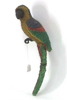 Folk Art Beaded Parrot