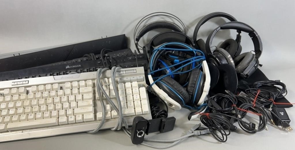 Gaming Keyboards,Gaming Headphones