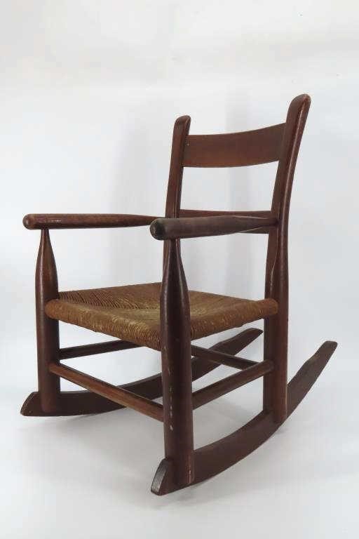 E.A. Clores Childs Rocking Chair