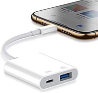 Lightning to USB Camera Adapter, iPhone OTG