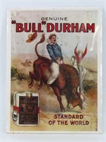 Genuine "Bull" Durham Smoking Tobacco Advertisemen