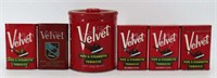 Velvet Smoking Tobacco Tins