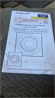NEW iron on transfer For quilting & embroidery