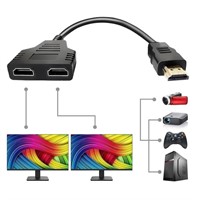 HDMI Splitter Cables Male 1080P to Dual HDMI