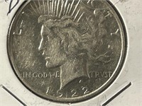 Peace Silver dollar