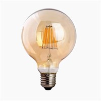 4-pack of G95 E26 8W LED Edison Bulb Dimmable~1042