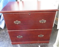 2 Drawer Small Lateral File Cabinet As Seen