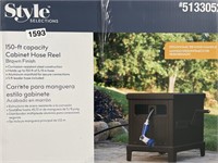 STYLE SELECTIONS CABINET HOSE REEL