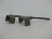 Two Antiquie Cast Iron Horse Wagon Wheel Tools