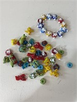 Misc glass beads