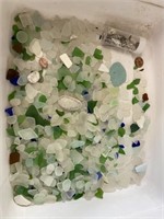 Misc beach glass and shells