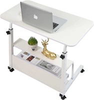 Portable Adjustable Desk, 32*16 inches, White