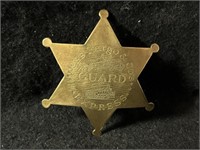 Wells fargo Guard Badge