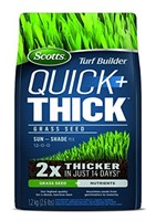 Scotts Turf Builder Quick + Thick Grass Seed (Sun