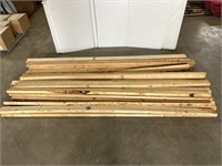 29 1-1/2” x 3-1/2” wooden boards