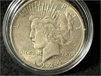 Peace Silver dollar
