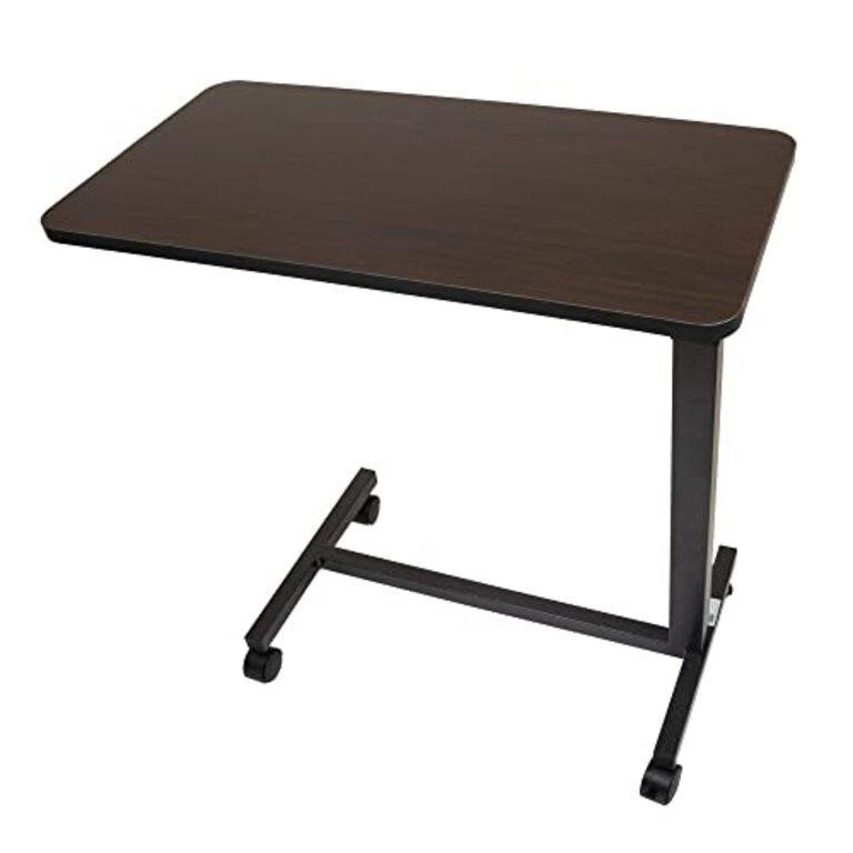 Roscoe Non-Tilt Overbed Table with Wheels - 15 x