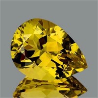 Natural Golden Yellow Beryl 'Heliodor' 9x7 MM - FL