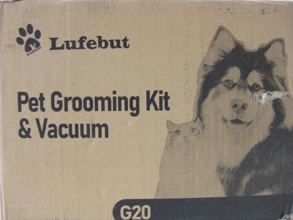 NIOB Lufebut Pet Grooming Kit & Vacuum Untested