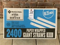 Members Mark Paper Wrapped Giant Straws