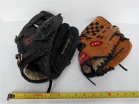 Baseball Gloves Lot