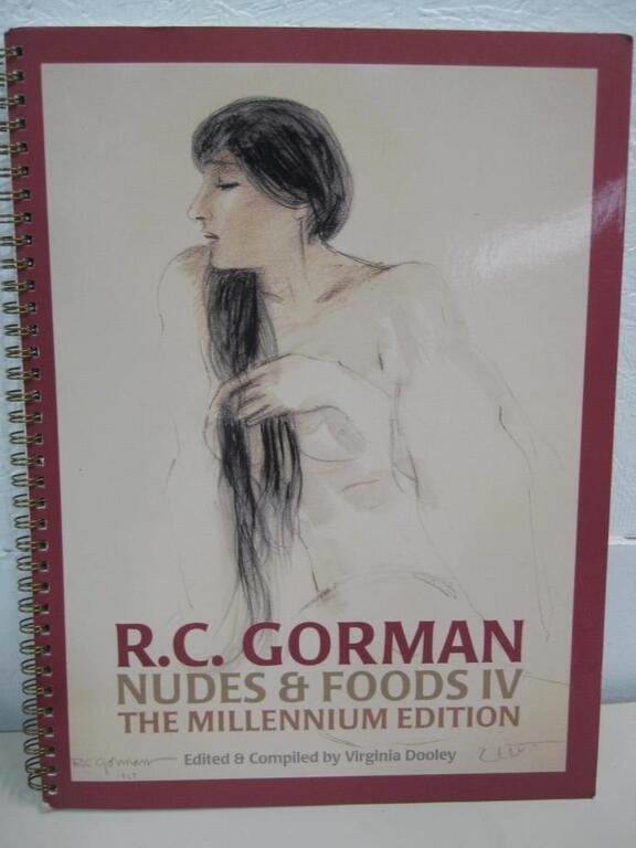 R.C. Gorman Nudes & Foods IV Book