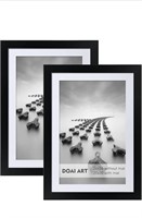 DOAI ART Black Poster Frame 24x36, 2 Pack