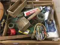 Drawer with miscellaneous parts and tools
