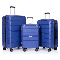 E2862  Tripcomp Hardshell Luggage Set, Blue