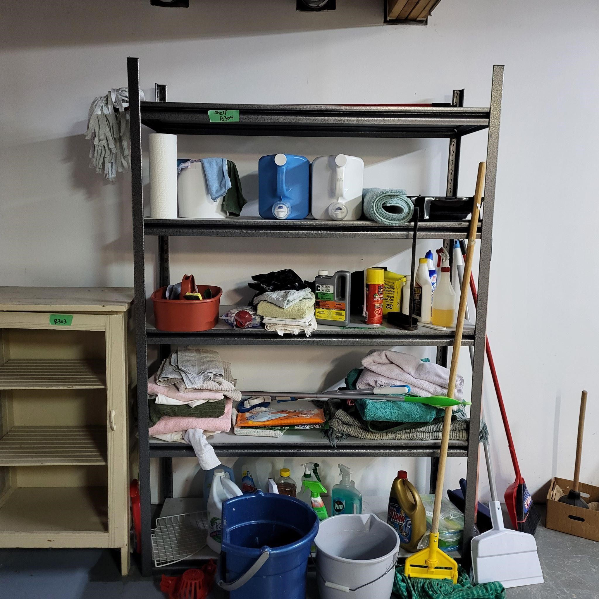 Metal Shelf Unit - NOT contents