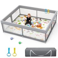 Extra Large Baby Playpen, Sturdy Safety