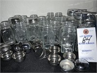 RESTAURANT GLASS SALT & PEPPER SHAKERS W/ SYRUP