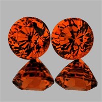 Natural Intense Mandarin Orange Spessartite Garnet