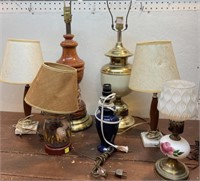 7 misc. lamps