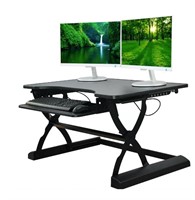 Desk Riser Pro 37 Inch Wide Standing Desk READ