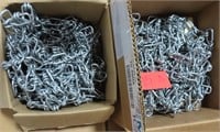 TWO (2) Boxes of Chain (est. 100' of each)
