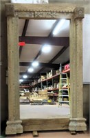 Solid Wood Carved Mirror, 82"x52"