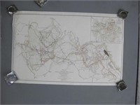 16"x 25" Union & Confederate Army Maps