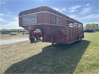 229. 1985 20’ Livestock Trailer