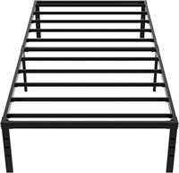 14 Inch Yedop Twin Bed, No Box, Black
