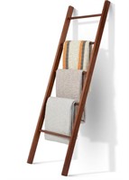 AFOOGA 5 Ft Wooden Blanket Ladder
