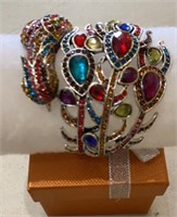 Woman’s Peacock Bracelet