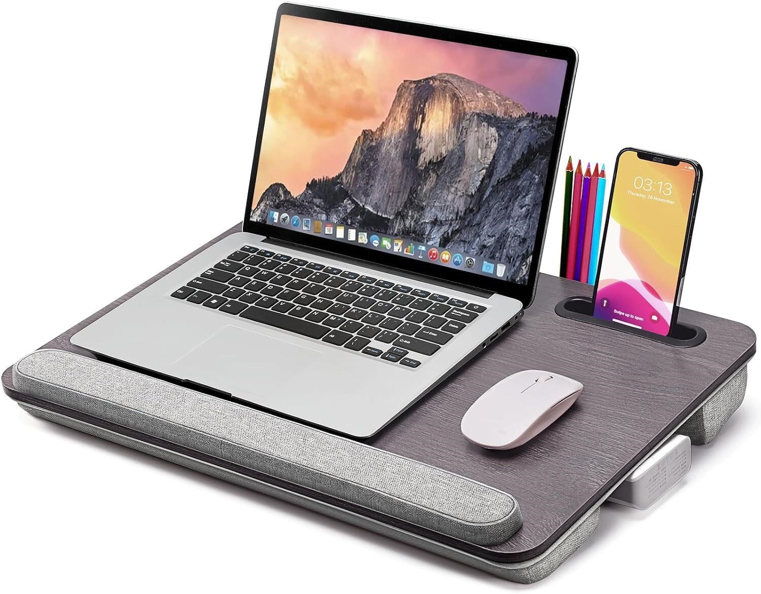 Lap Desk for 17 Laptops with Storage Bag