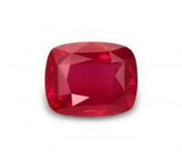 Natural Red Ruby Burma Origin 2.76 Ct  -GRS (Untre