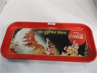 Coca-Cola Santa tray vintage