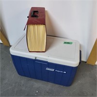 Cooler Thermos and Accordion file